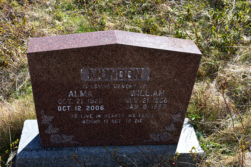 William & Alma Mundon 