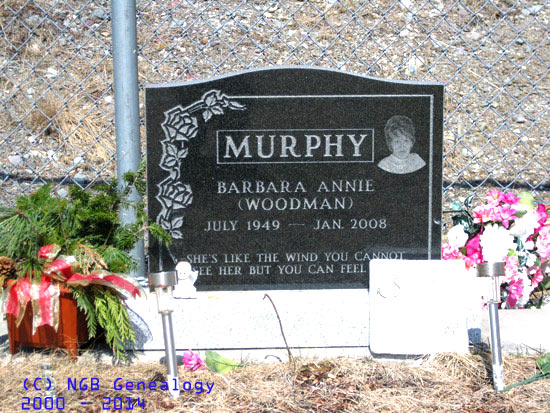 Barbara Annie (Woodman) Murphy