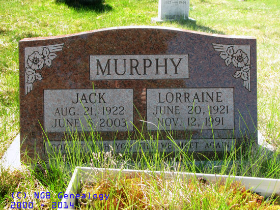 Jack and Lorraine Murphy