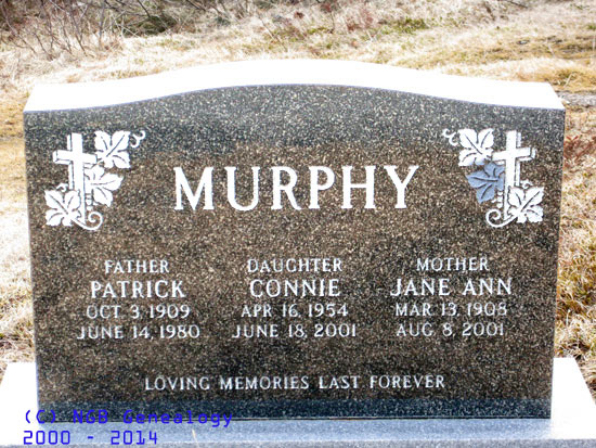 Patrick, Connie & Jane Murphy