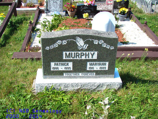 Patrick and Mary Ann Murphy