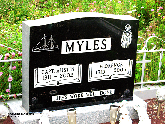 Capt Auatin & Florence Myles