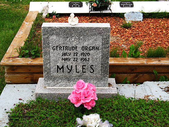 Gertrude Organ Myles