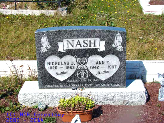 Nicholas J. and Ann T. Nash