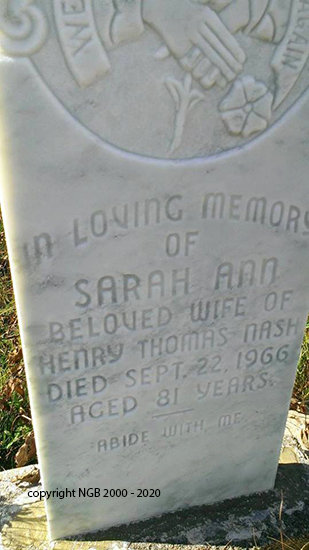 Sarah Ann Nash
