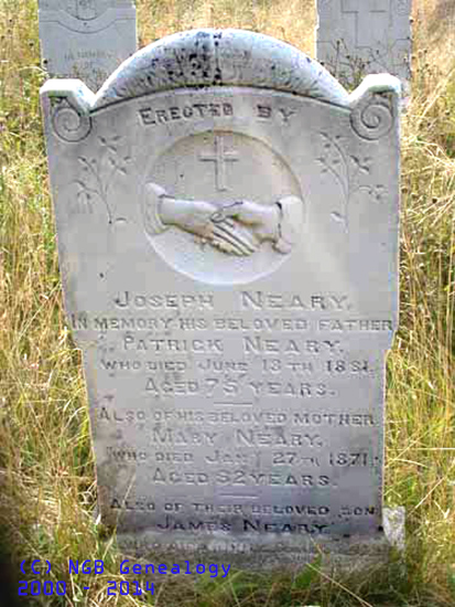 Patrick, Mary & James NEARY