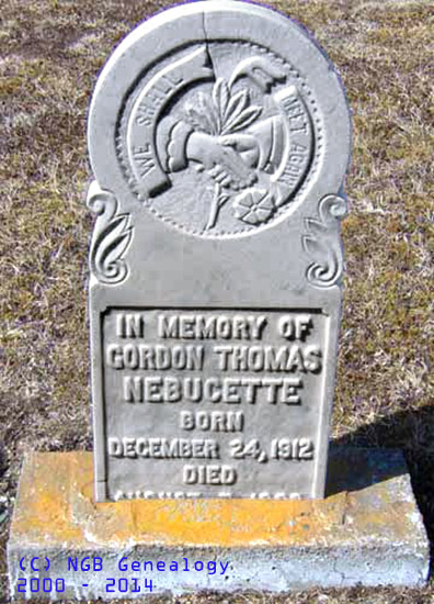 Gordon Thomas Nebucette