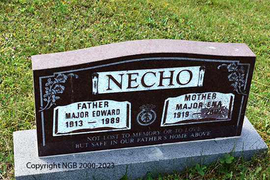 Major Edward & Major Ena Necho