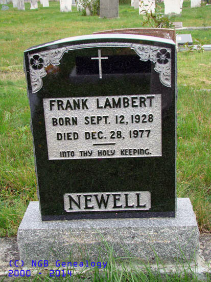 Frank Lambert Newell