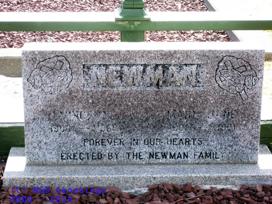 VINCENT (?) Newman
