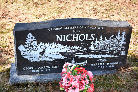 George Aaron Nichols Sr & Harriet Nichols