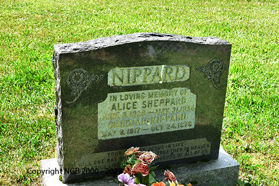 Obediah Nippard & Alice Sheppard Nippard