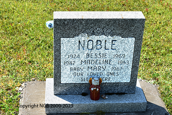 Bessie, Madeline & Baby Noble
