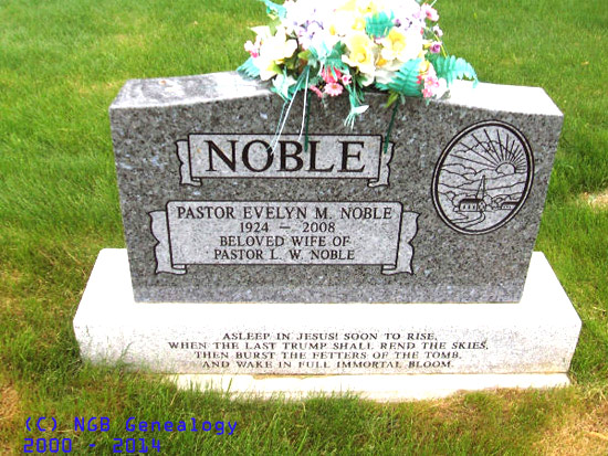 Pastor Evelyn M. Noble