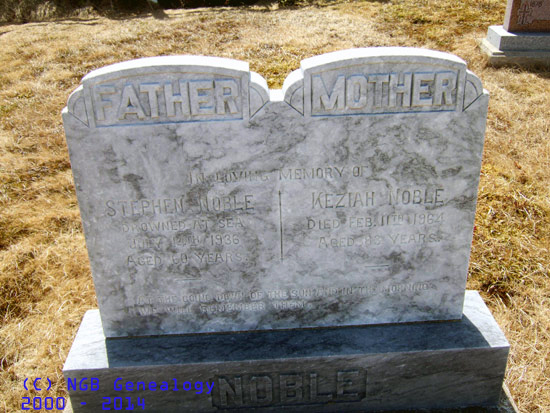 Stephen and Keziah Boble