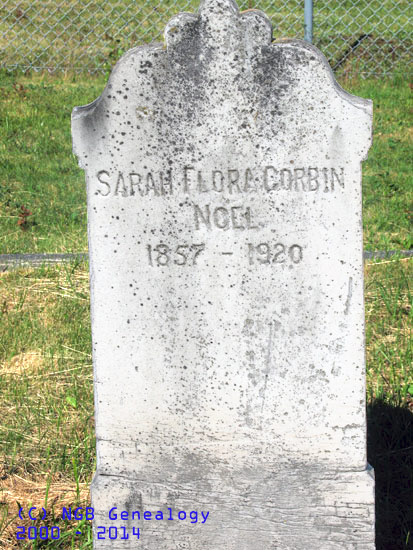 Sarah Flora Corbin Noel