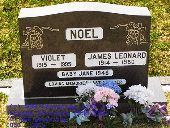 Violet & James Noel