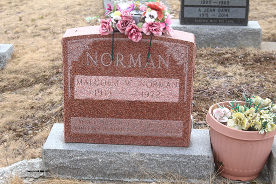 Malcolm W, & Phyllis M. Norman