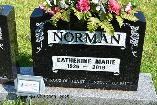 Ross & Catherine Marie Norman