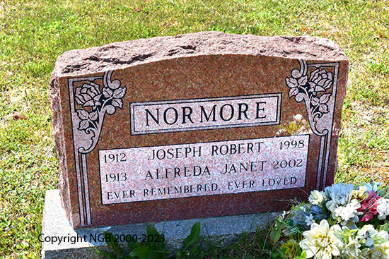 Joseph Robert & Alfreda Janet Normaore