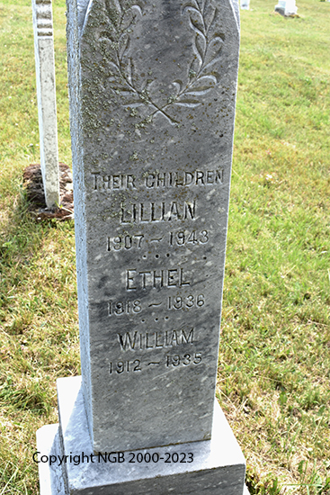 Lillian, Ethel, William & Hannah Normore