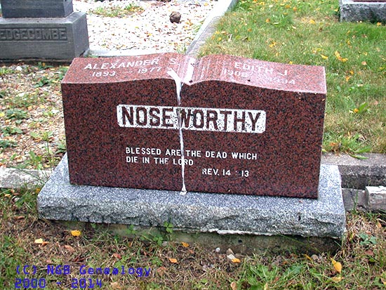 Alexander & Edith Noseworthy