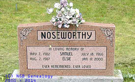 Samuel and Elsie Nosesworthy