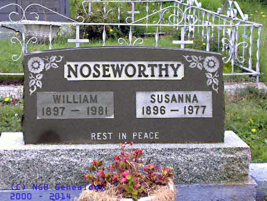 William and Susanna Nosesworthy