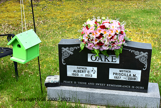 Albert & Priscilla Oake