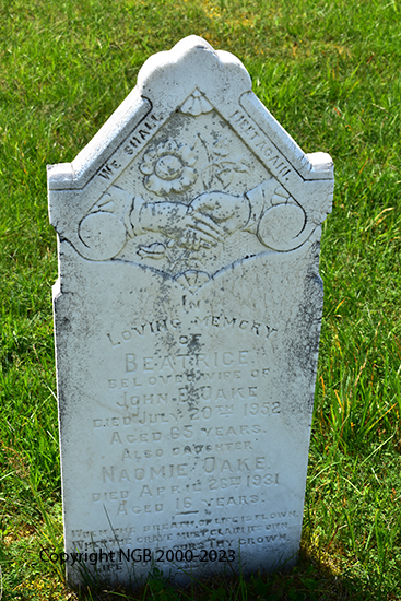 Beatrice & Naomie Oake