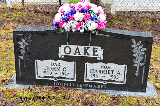 JOhn & Harriet Oake