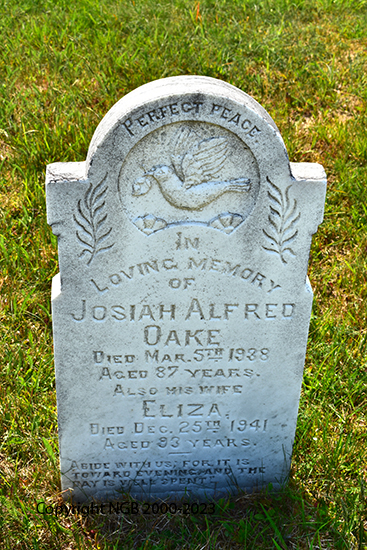 Josiah & Eliza Oake