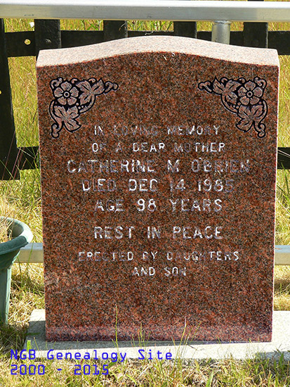 Catheriune M. O'Brien