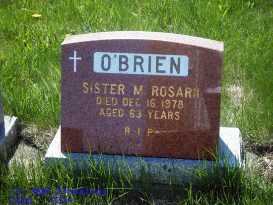 Sr. M. Rosarii O'Brien
