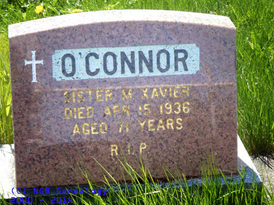 Sr. M. Xavier O'Connor