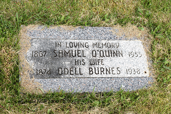 Samuel & Odell Burns O'Quinn