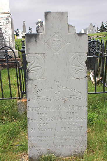 James & Mary A. O'Reilly