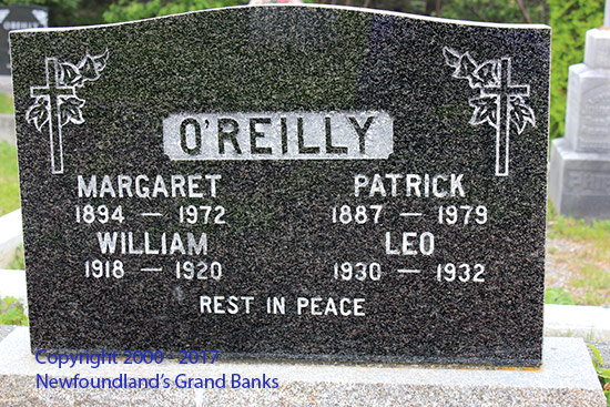 Margaret, Patrick, William & William O'Reilly