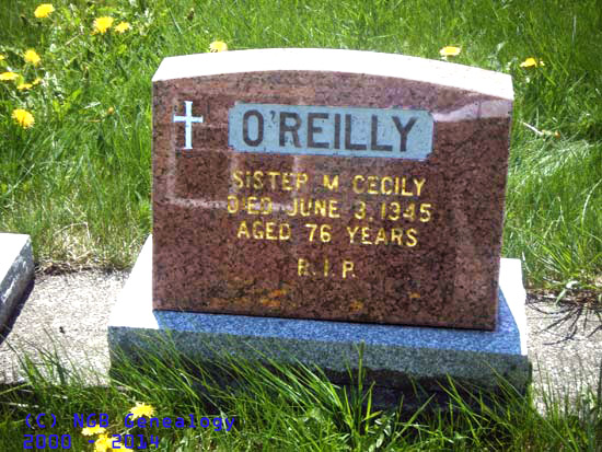 Sr. M. Cecily O'Reilly