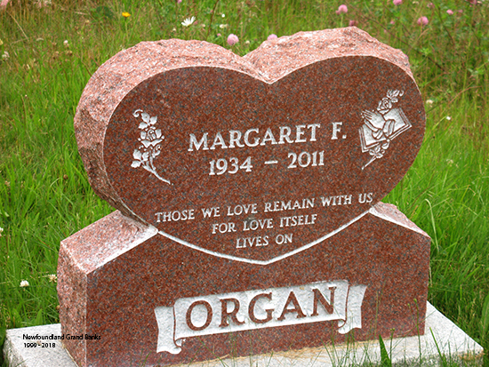  Margaret F. Organ