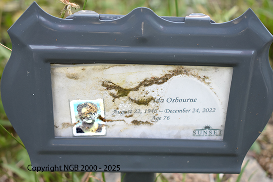 ??? Ida Osbourne