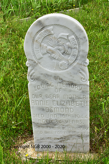 Annie Elizabeth Osmond