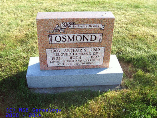 Arthur & Ruth Osmond