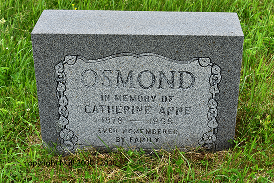 Catherine Anne Osmond