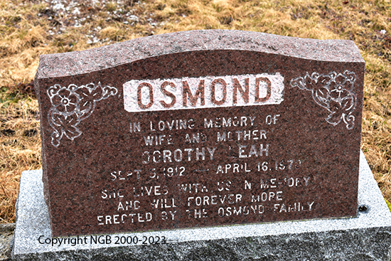 Dorothy Osmopnd