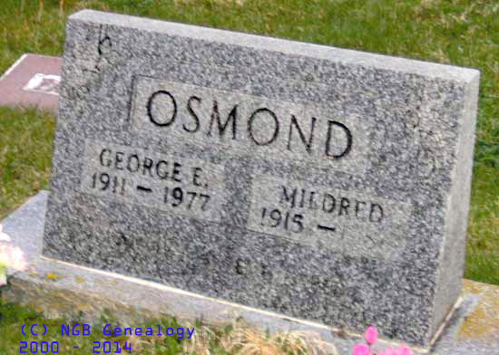 George and Mildred Osmond
