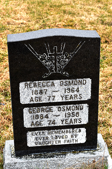 George & Rebecca Osmond