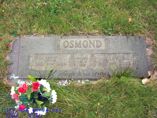 Inez and Manson Osmond