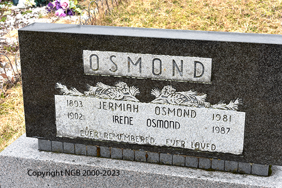 Jermiah & Irene Osmond