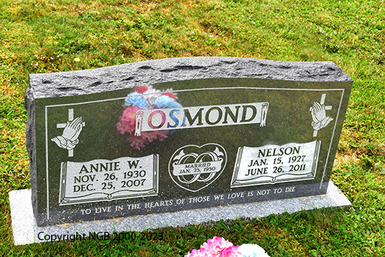 Nelson & Annie Osmond